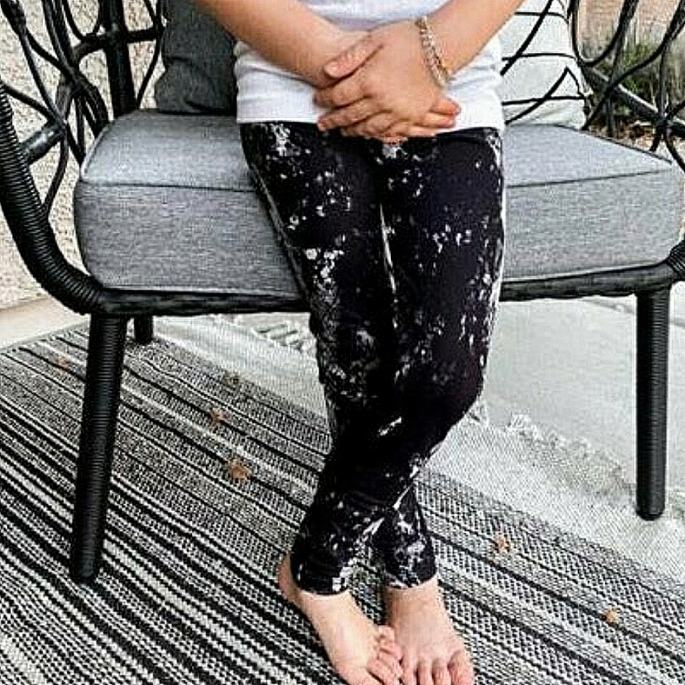 "White BuffaloTurquoise" Leggings